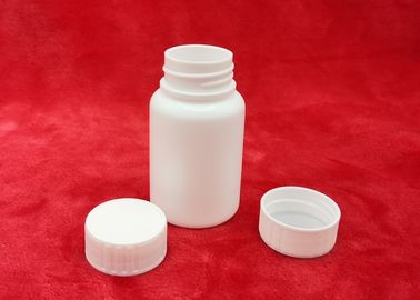 بسته بندی کپسول دارویی درب 4.5 گرمی بطری های 120 میلی لیتری HDPE پلاستیکی قرص