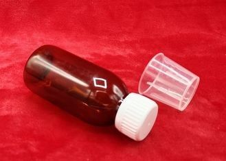 بطری شربت سرنگ پزشکی، بسته بندی پزشکی 100ml بطری های پلاستیکی