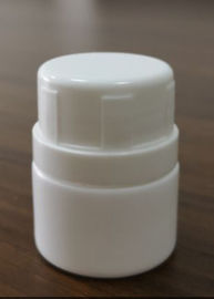 بطری پزشکی سفید 5.9 گرم، بطری های پلاستیکی 30 میلیمتری با آفتاب